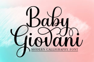 Baby Giovani Script: Where Modern Elegance Meets Design Versatility