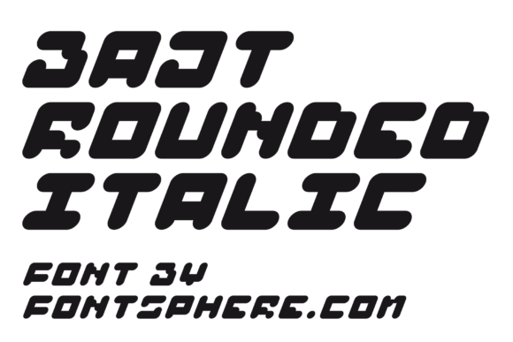 Bajt Rounded: The Modern Font for Bold, Eye-Catching Designs