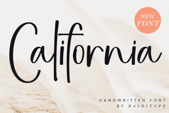California Font: A Handwritten Typeface for Timeless Design