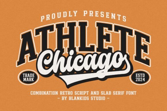 Chicago Athlete: Capturing Vintage Spirit in Modern Design