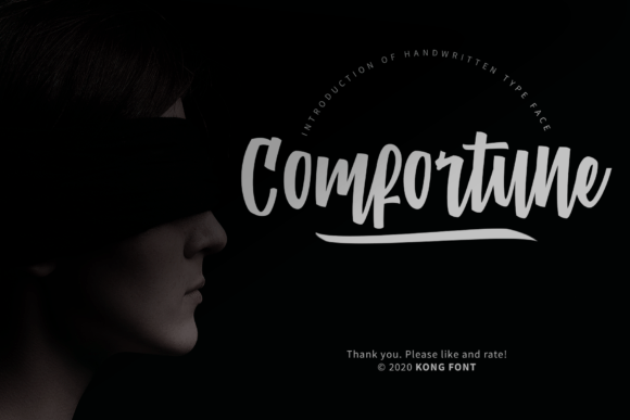 Comfortune: The Playful Handwritten Font That Brings Warmth to Any Project