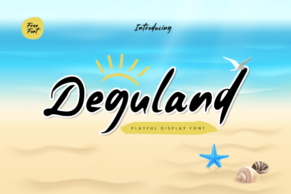 Deguland: A Fresh Handwritten Font for Standout Designs