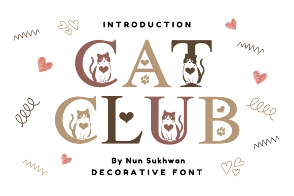 Discover Cat Club: The Handwritten Font with Real-World Charm