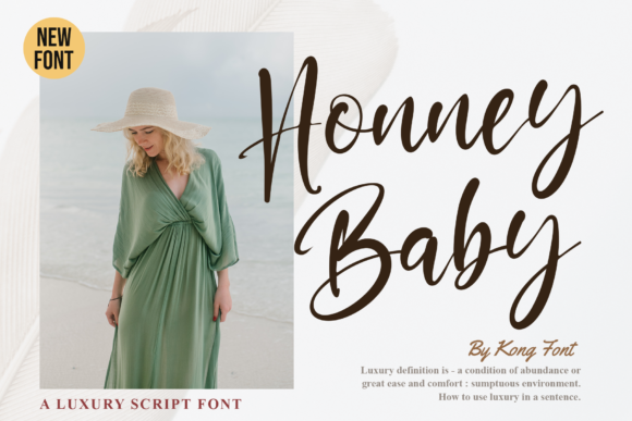 Honney Baby: A Playful Script Font for Creative Projects