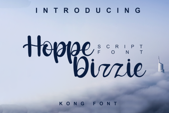 Meet Hoppe Dizzie: Your New Favorite Playful Script Font