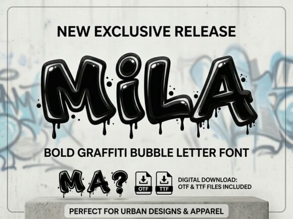 Mila: Capture the Grit and Gloss of Street Art in Your Design
