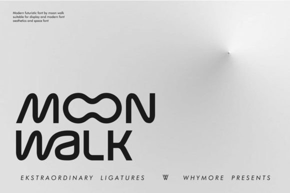 Moon Walk: The Minimalist Typeface for Modern Design