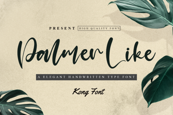 Palmer Like: A Handwritten Script Font with Modern Charm