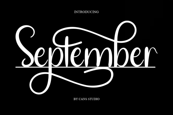 September: A Handwritten Font That Feels Like Autumn