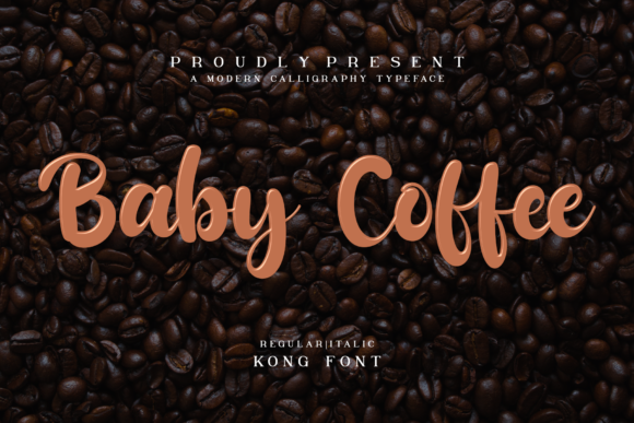 Unleash Playful Charm with the Baby Coffee Script Font