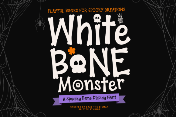 Whitebone Monster: Crafting Eerie Elegance for Halloween Branding
