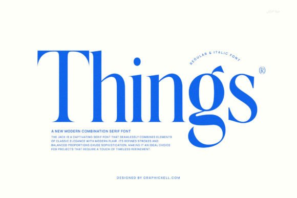 Why the Things Serif Font is Your New Design Secret Weapon